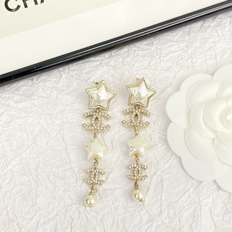 Ch*el earrings